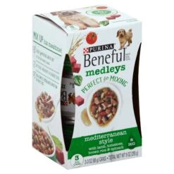 Beneful Dry Mediterranean Style Medley Dog Food - 9 OZ 8 Pack