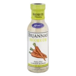 Briannas Dairy-Free Garden Ranch Avocado Oil Dressing - 10.0 OZ 6 Pack