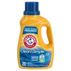 Arm & Hammer Crisp Clean Liquid Detergent - 45.5 FZ 8 Pack