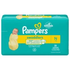 Pampers Newborn Diapers - 31 CT 4 Pack