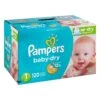 Pampers Diapers Sesame Street Size 1 (8-14 Lb) Super Pack - 120 CT 1 Pack -Stockup Express Deals 00037000862215