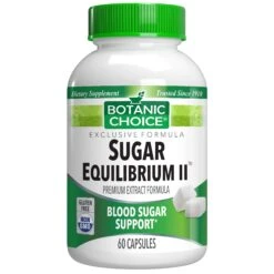 Botanic Choice SUGAR EQUILIBRIUM II - 60 CT 12 Pack