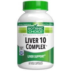 Botanic Choice LIVER 10 COMPLEX - 60 CT 12 Pack