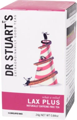 LBB Imports DR STUART'S CAFFEINE FREE LAX PLUS - 0.84 OZ 4 Pack