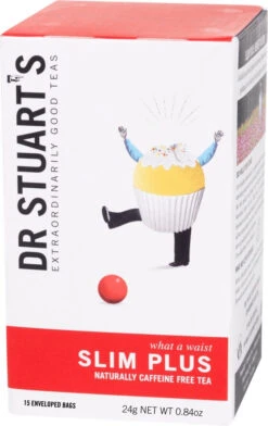 LBB Imports DR STUART'S CAFFEINE FREE SLIM PLUS - 0.84 OZ 4 Pack