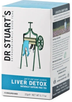 LBB Imports DR STUART'S CAFFEINE FREE LIVER DETOX - 0.77 OZ 4 Pack