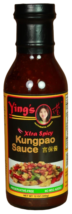 Ying's Kitchen, Ying's Xtra Spicy Kungpao Sauce - 12 OZ 12 Pack