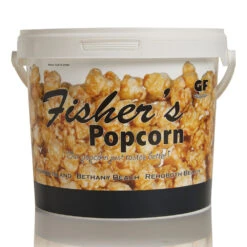 Fisher's Popcorn Of Delaware XL Tub Caramel Popcorn - 48 OZ 6 Pack