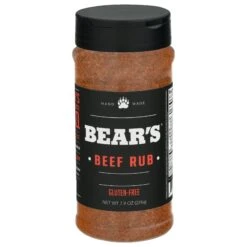 Bear's Beef Rub - 7.9 OZ 12 Pack