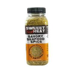 SWEEETHEAT Sauces & Rubs Savory Seafood Spice Rub - 6.2 OZ 12 Pack