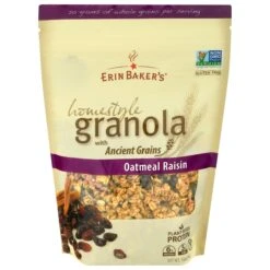Erin Baker's Oatmeal Raisin Granola - 12 OZ 6 Pack