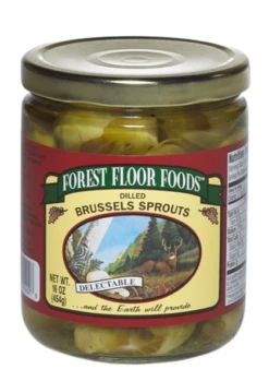 Forest Floor Foods Dilled Brussels Sprouts - 16 OZ 12 Pack