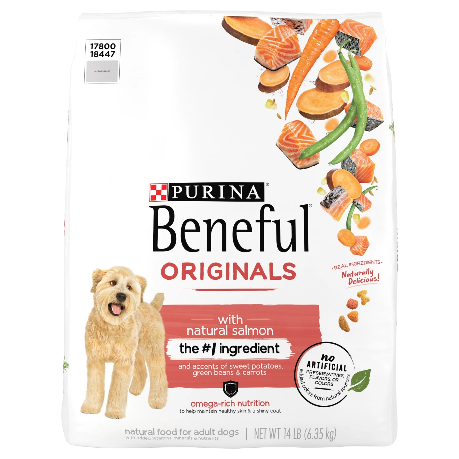 Purina Beneful Originals With Salmon Dog Food - 14 OZ 1 Pack 3 Purina Beneful Originals With Salmon Dog Food - 14 OZ 1 Pack