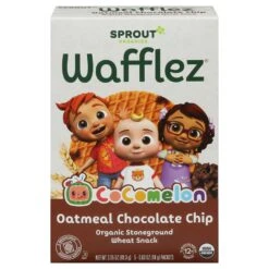 Sprout CoComelon Oatmeal Chocolate Chip Wheat Snack - 3.15 OZ 10 Pack