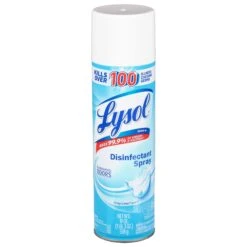 Lysol Disinfectant Spray Crisp Linen - 19 OZ 12 Pack