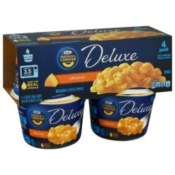 Kraft Deluxe Mac & Cheese Cup Original Cheddar - 9.56 OZ 6 Pack