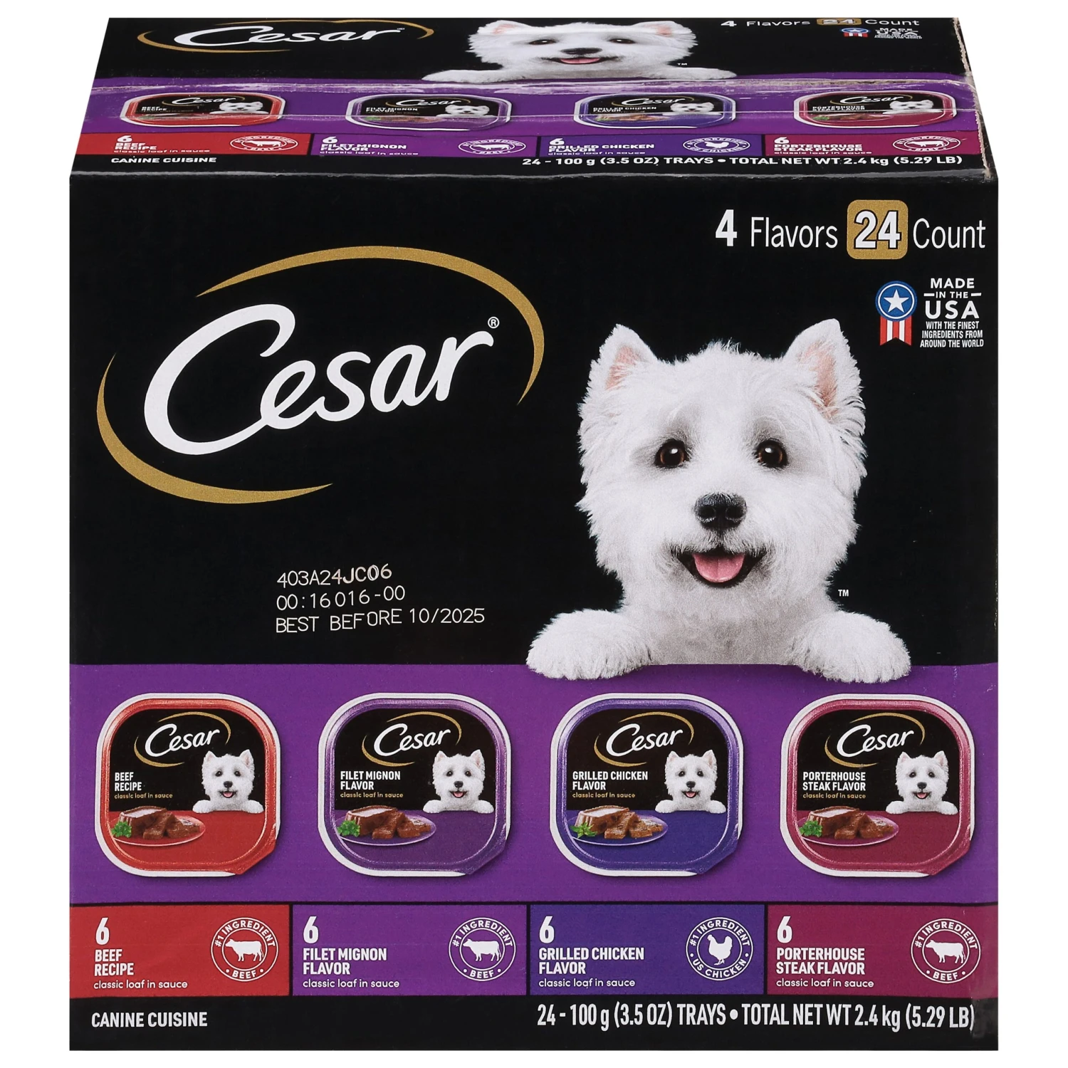 Cesar Cuisine Classic- 5.29 OZ 1 Pack 3 Cesar Cuisine Classic- 5.29 OZ 1 Pack