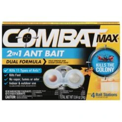 Combat Max 2 In 1 Ant Bait Station - 4.0 OZ 8 Pack
