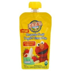 Earth's Best Smoothies Strawberry Banana - 4.2 OZ 12 Pack