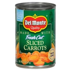 Del Monte Vegetables Fresh Cut Sliced Carrots - 14.5 OZ 24 Pack