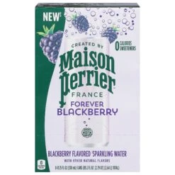 Maison Perrier Forever Blackberry Sparkling Water Can 8 Ea - 3 Pack