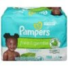 Pampers Free & Gentle Wipes 156 Ea - 156 CT 4 Pack