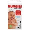 Huggies Snug & Dry Baby Diapers, Size 1 (8-14 Lbs), 38 Ct - 38 CT 4 Pack