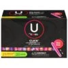U By Kotex Click Regular/Super Compact Unscented Tampons 45 Ea - 45 CT 4 Pack -Stockup Express Deals 3600051589
