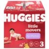 Huggies Little Movers Size 3 (16-28 Lb) Disney Baby Diapers Size 3 68 Ea - 68 CT 1 Pack -Stockup Express Deals 3600054651