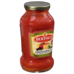 Bertolli Parmesan & Romano Pasta Sauce - 24 OZ 6 Pack