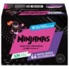 Ninjamas Nighttime Bedwetting Underwear Girl Size S/M 44 Count - 44 CT 1 Pack -Stockup Express Deals 3700062819