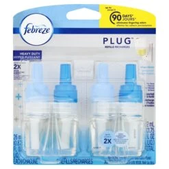 Febreze Plug Heavy Duty Crisp Clean Oil Refill - 1.75 OZ 6 Pack