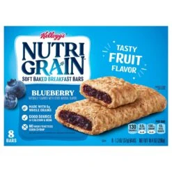 Kellogg's Nutri Grain Bar Blueberry - 10.4 OZ 12 Pack