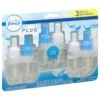 Febreze Plug Linen & Sky Scented Oil Refill 3-26 Ml Bottles - 6 Pack