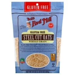 Bob's Red Mill Gluten Free Steel Cut Oats - 24 OZ 4 Pack