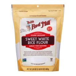 Bob's Red Mill Gluten Free Sweet White Rice Flour - 24 OZ 4 Pack