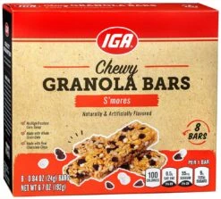 IGA Chewy S'Mores Granola Bar - 6.7 OZ 12 Pack