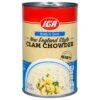 IGA Chunky Soup New England Clam Chowder - 18.8 OZ 12 Pack