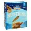 Blue Diamond Gluten Free Almond Nut Thin Hint Of Sea Salt Rice Cracker - 4.25 OZ 12 Pack