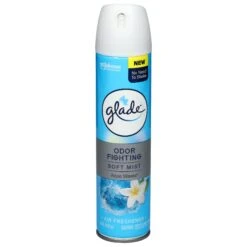 Glade Odor Fighting Soft Mist Aqua Waves Air Freshener 8 Oz - 8 OZ 6 Pack