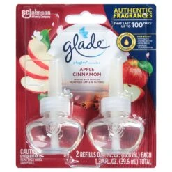 Glade Plug In Apple Cinnamon Scented Oil- 1.34 OZ 6 Pack