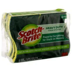Scotch-Brite Heavy Duty Scrub Sponges - 6 CT 6 Pack