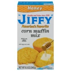 Jiffy Honey Corn Muffin Mix 8.5 Oz - 24 Pack