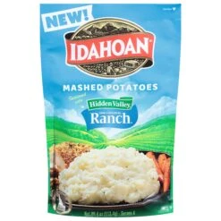 Idahoan Mashed Potatoes Seasoned With Hidden Valley The Original Ranch 4 Oz - 12 Pack