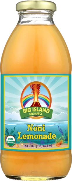 Big Island Organics Noni Lemonade - 16 FL OZ 12 Pack