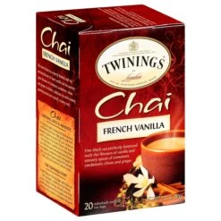 Twinings French Vanilla Chai Black Tea - 20 CT 6 Pack