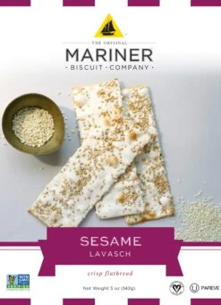 Venus Wafers Mariner Sesame Lavasch - 5 OZ 12 Pack