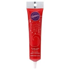 Wilton Sparkle Gel Red - 3.5 OZ 3 Pack