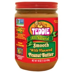 Teddie Old Fashioned Peanut Butter - 16 OZ 12 Pack