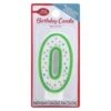 Betty Crocker Candle "0" - 1 CT 6 Pack